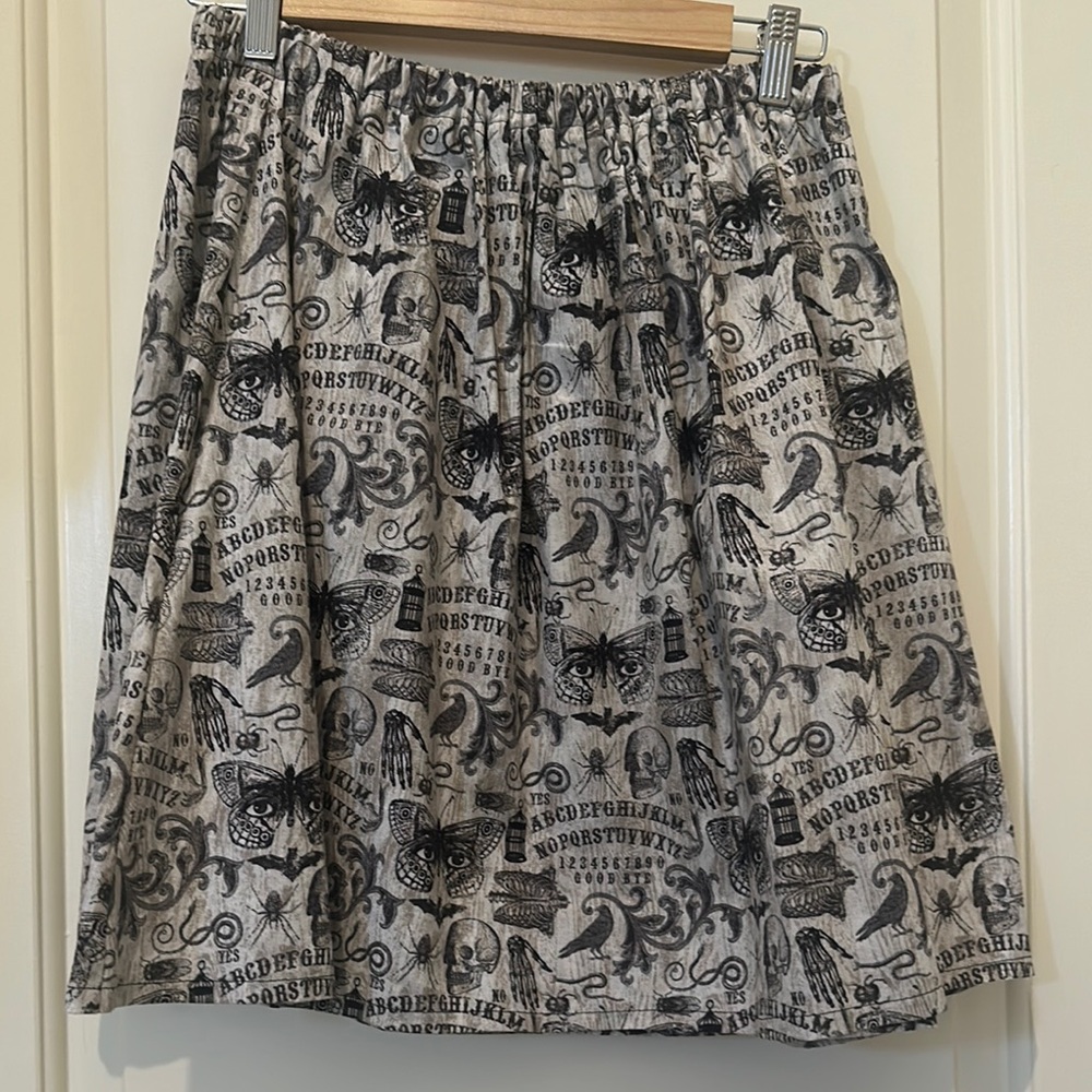 Witchy Patterned Women's Skirt